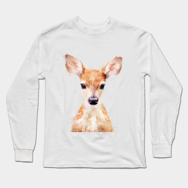 Little Deer Long Sleeve T-Shirt by Amy Hamilton